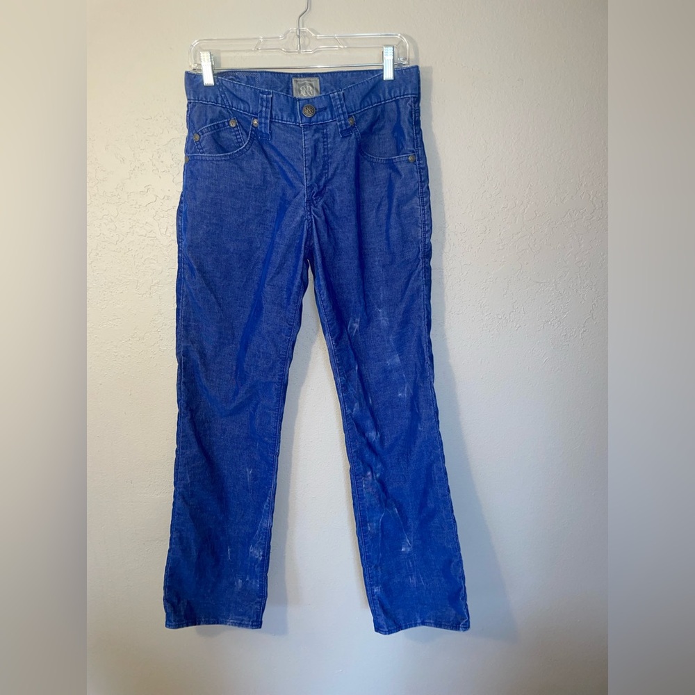 Rock & Republic Blue Corduroy Men's Pants 29 X 30